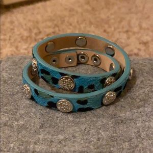 rustic cuff wrap bracelet